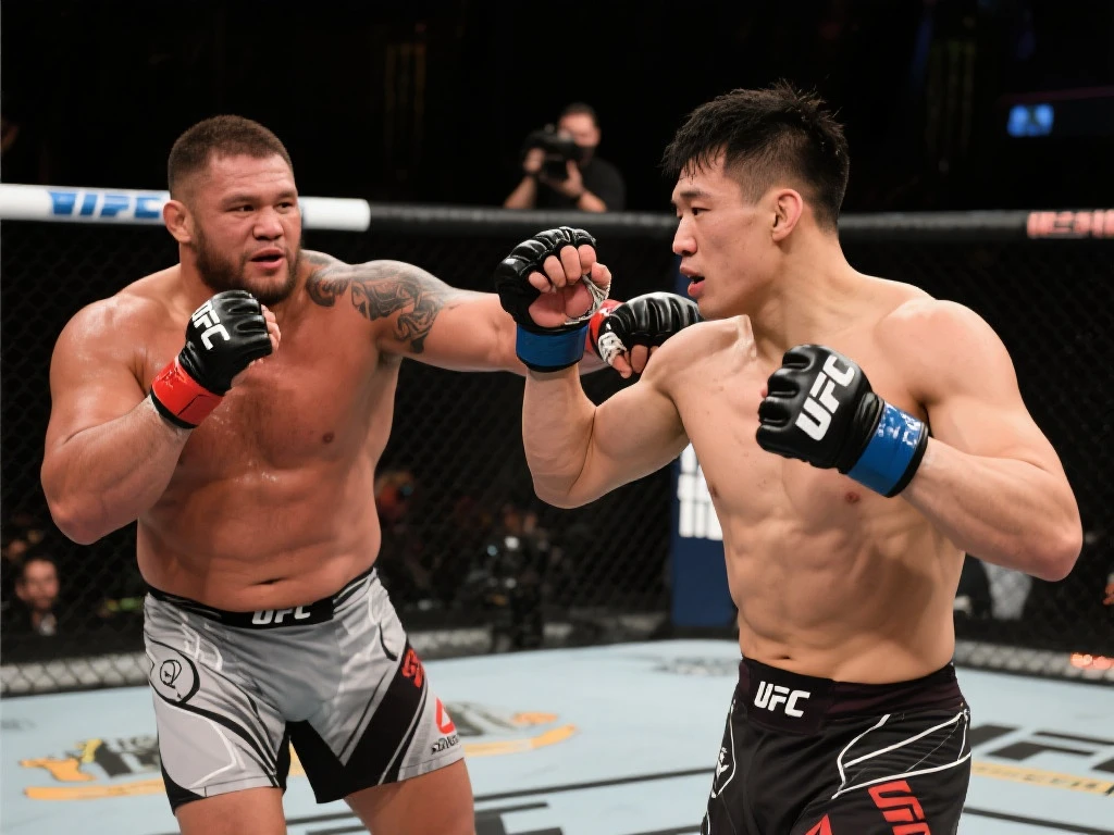 中国力量闪耀！UFC：张名扬4分钟KO‘狮心’史密斯，豪取三连胜！