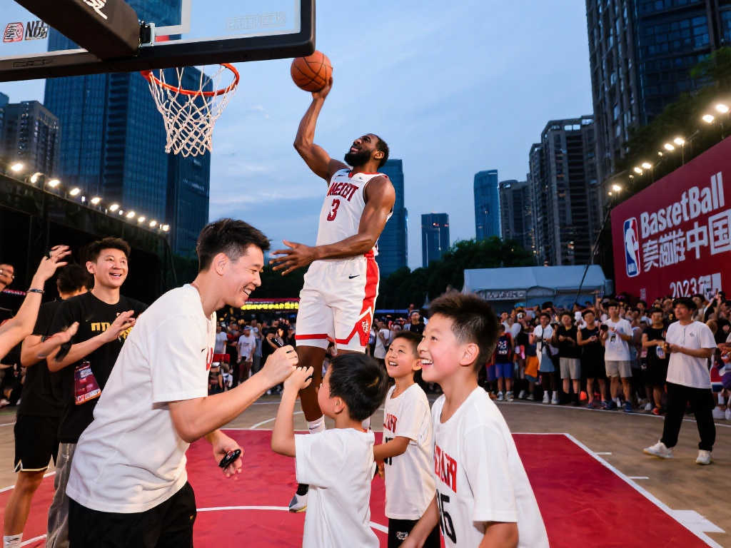 NBA球星中国行启动，城市巡演热情高涨